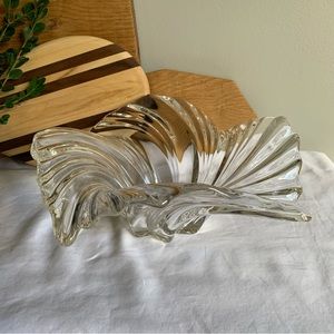 Blown Glass Vase Bowl